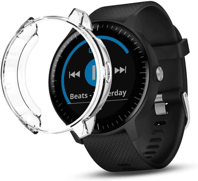 Transparent TPU Protective Case Cover Frame for Watch 3 Easy Install Scratch Resistant - Image 1