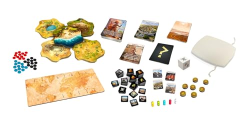Funforge Monumental African Empires Expansion Civilization Deckbuilding Board Game Ages 10 15 Players 90120 Min - Image 5