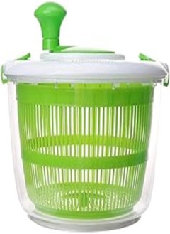 Hemoton Hemoton Vegetable and Salad Spinner Reusable Vegetable Dryer Lettuce Drainer Kitchen Washing Basket for Restaurant Home (Green) 