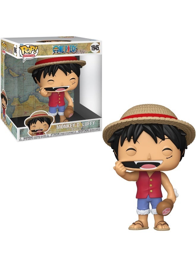 Funko Pop Jumbo! Animation: One Piece - Luffy, 10 Inches, Collectible Vinyl Figures - Gift Idea - Official Merchandise - Toys for Kids & Adults - Model Figure for Collectors and Display  - Image 3