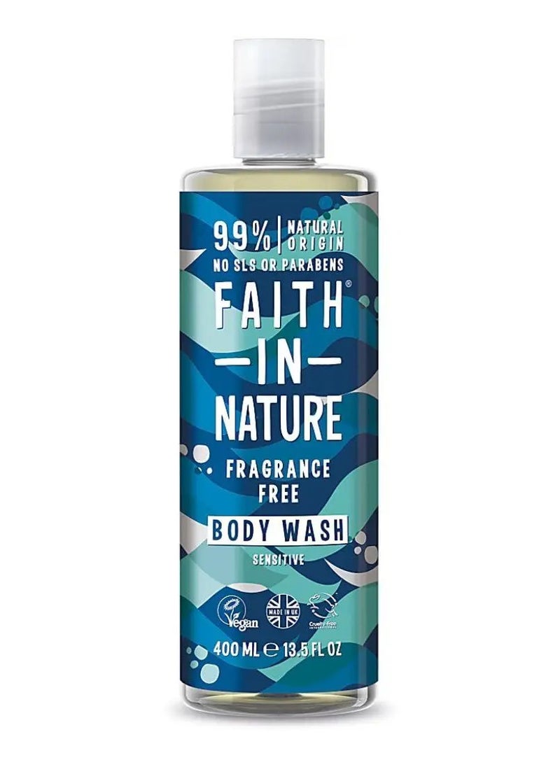 Faith in Nature Faith In Nature Body Wash Fragrance Free 400ml 