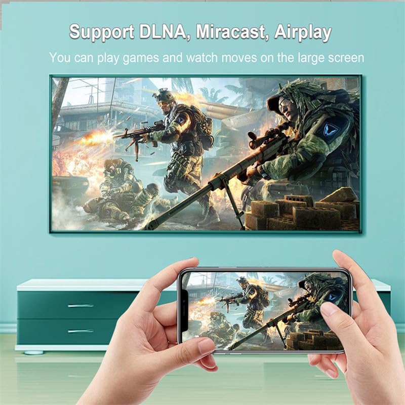 4K Ultra HD Smart Andriod TV Box, HDR Streaming Device, Google Assistant Voice Control, Chromecast Built-In, HDMI Media Player - Image 2