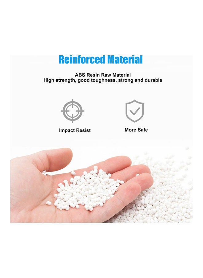 NIBEMINENT Digital Hygrometer Thermometer Indoor Monitor Black 17.00 x 3.00 12.80cm - Image 2