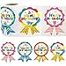 Fancy Land Happy Birthday Badge Stickers for Kids Its My Birthday Stickers Home Classroom Party Decoration 200 Pcs Rainbow - Image 3