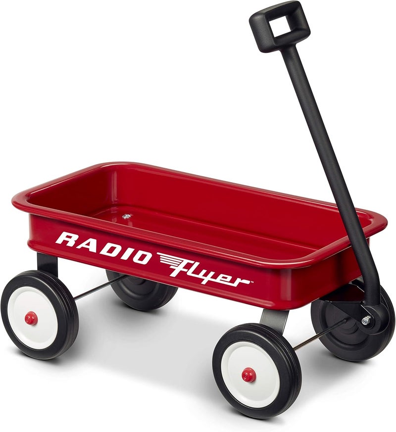 Radio Flyer 16.5” Retro Toy Wagon - Red Wagon Toy for Kids 1.5+ Years Old - Image 1