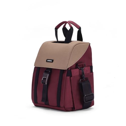 Carriall Nova Meal Bag – Maroon Lunch Bag/Tiffin Bag for Daily Use, Office, College, School, Travel & Picnic | Easy to Clean & Easy to Carry | 6.7 L Storage Capacity | For Men, Women, Boys & Girls - Image 2