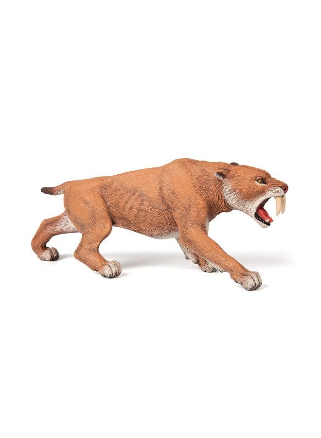 Papo Smilodon Saber-Tooth Cat 6.5 Inch - Image 1