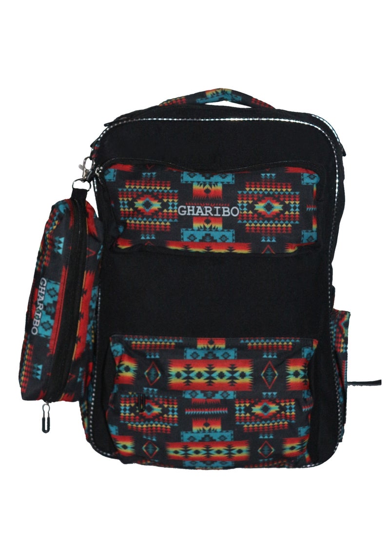 Gharibo Bags - School backpack model 3 Motif - Image 1