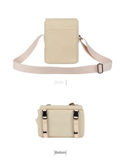 Y&D Canvas Shoulder Camera Bag Messenger Bag for 1 Camera 1 Lens Compatible with Nikon Canon Sony DSLR Mirrorless Camera and Lens  - Image 4