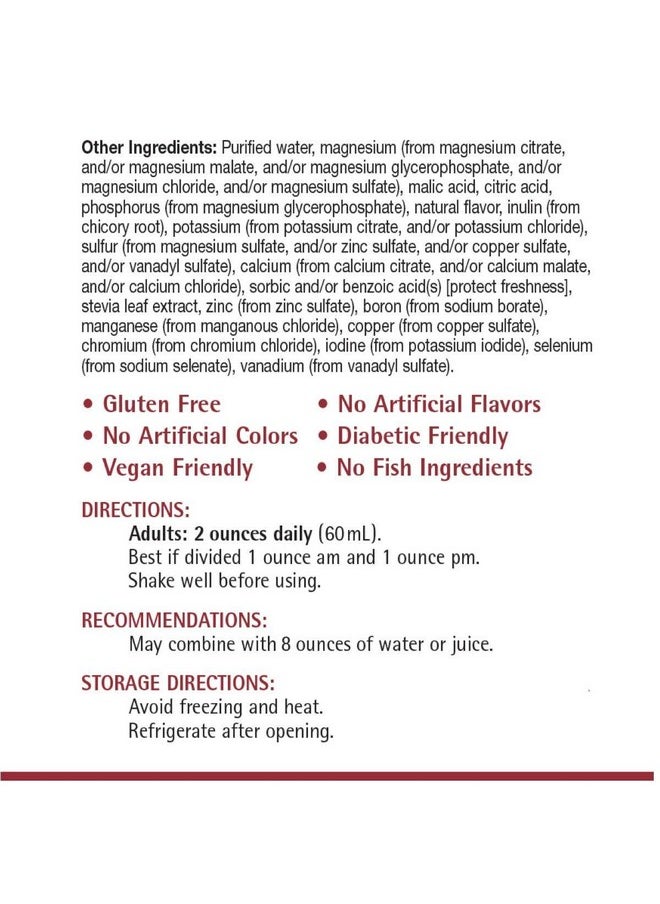 Eniva Health - Cell Ready Ionic Multi Minerals Concentrate With Natural Flavors Magnesium Zinc Chromium Liquid Minerals Selenium + More  Rapid Absorption  Supports Nutritional Balance 32 Oz - Image 1