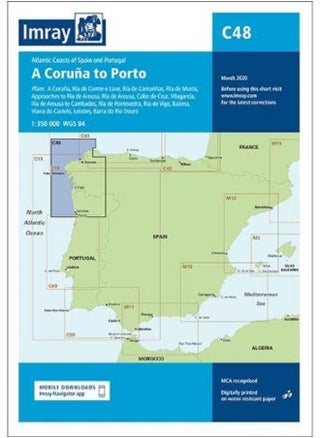 Imray Chart C48: A Coruna to Porto - pzsku/Z2FE8E89389E8E8484580Z/45/_/1742466643/c9e5c8bd-4c0f-4c78-8beb-a17ab870a5aa