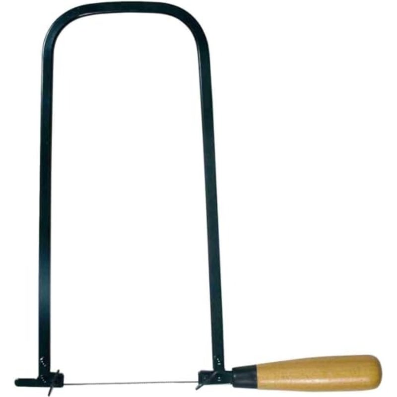 70-CP1R/70-FS1R Wood Handle and Steel Frame Coping Saw, 1" Thickness, Size:FS1R - Image 1