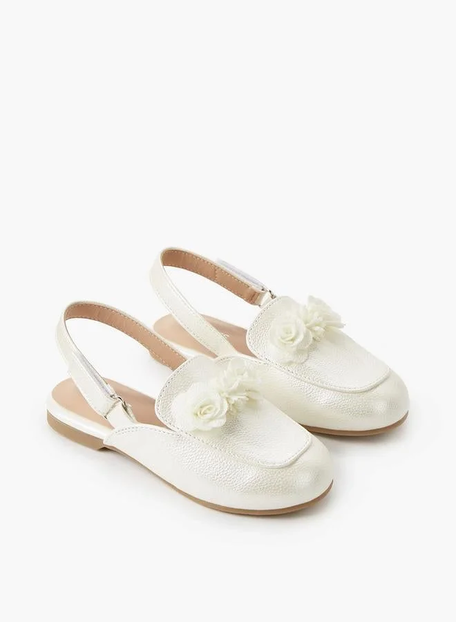 جونيورز Girls Hook & Loop Shoes