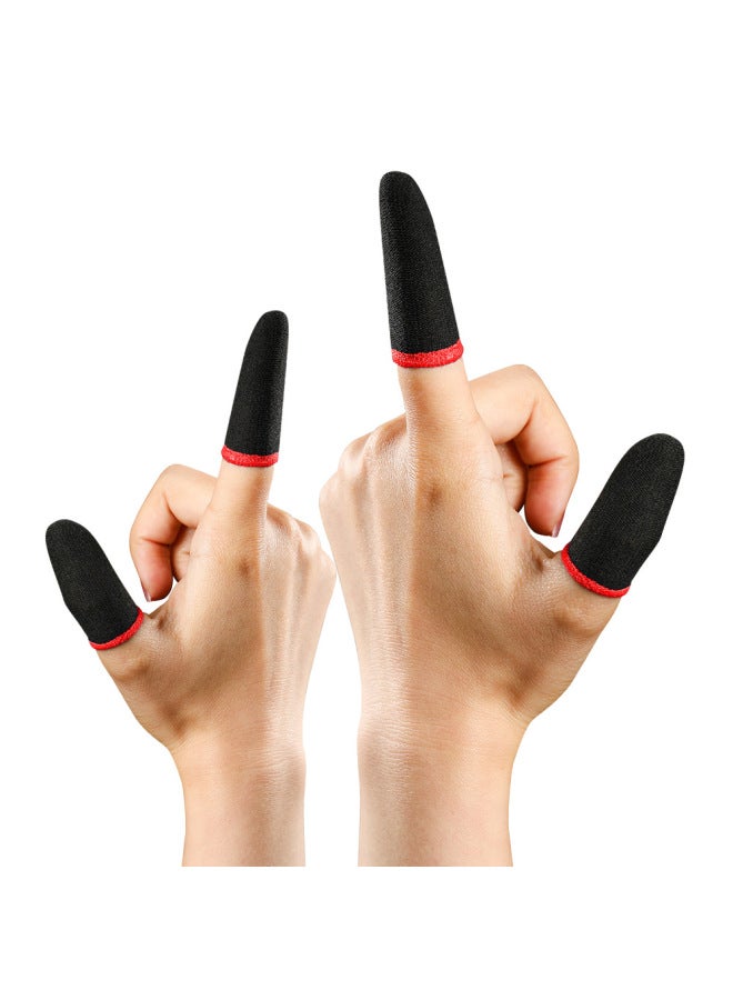 Neutral Carbon Fiber Game Finger Set E-sports Chicken Mobile Game Non-slip Finger Set Touch Screen Game Ultra-thin Conductive Fiber Finger Set - Image 5