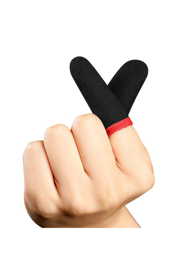 Neutral Carbon Fiber Game Finger Set E-sports Chicken Mobile Game Non-slip Finger Set Touch Screen Game Ultra-thin Conductive Fiber Finger Set - Image 4