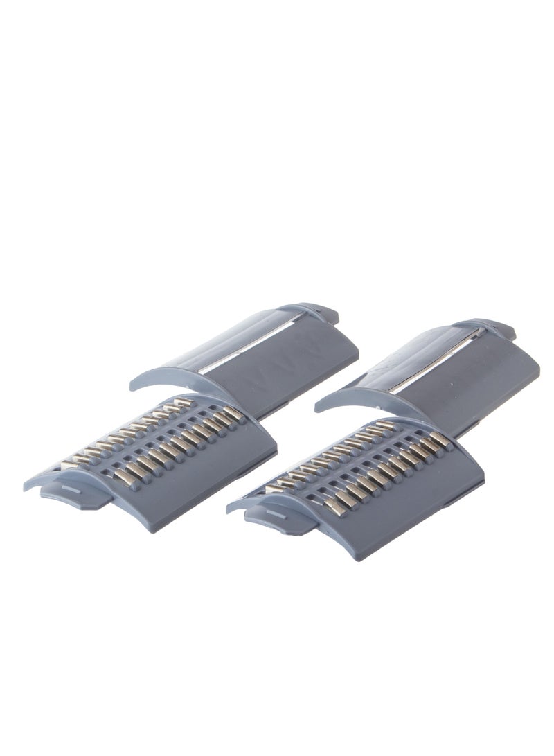 chop magic Multi-functional vegetable cutter with 4 stainless steel blades - Image 5