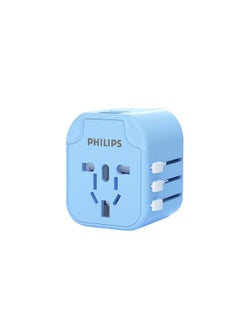 Beauenty Philips conversion plug with USB universal universal global travel universal socket 1001At 
