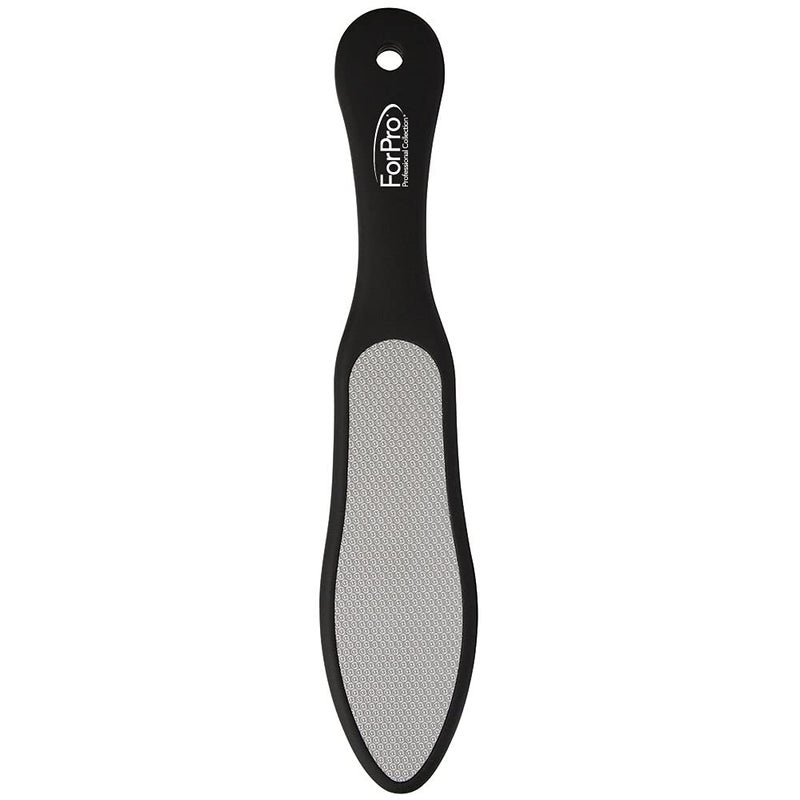 ForPro Professional Collection ForPro Black Bear Stainless Steel Pedicure File, Callus Remover Foot File, Double-Sided Professional Quality Tool for Heels and Feet, 10.5â€™â€™ L - Image 3