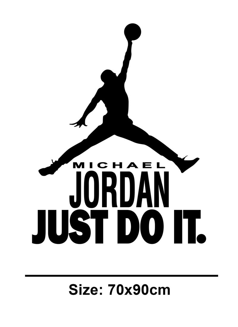 Spoil Your Wall Jordan Just Do It Quote  Wall Decal - Wall Arts Home Décor - Wall Sticker, 70x90 cm by Spoil Your Wall - Image 3