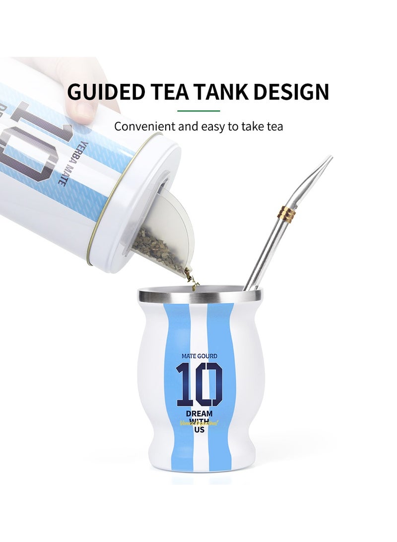 CUOPRU Argentina Captain No.10 Yerbero for Yerba Mate kit,food storage  - Image 4