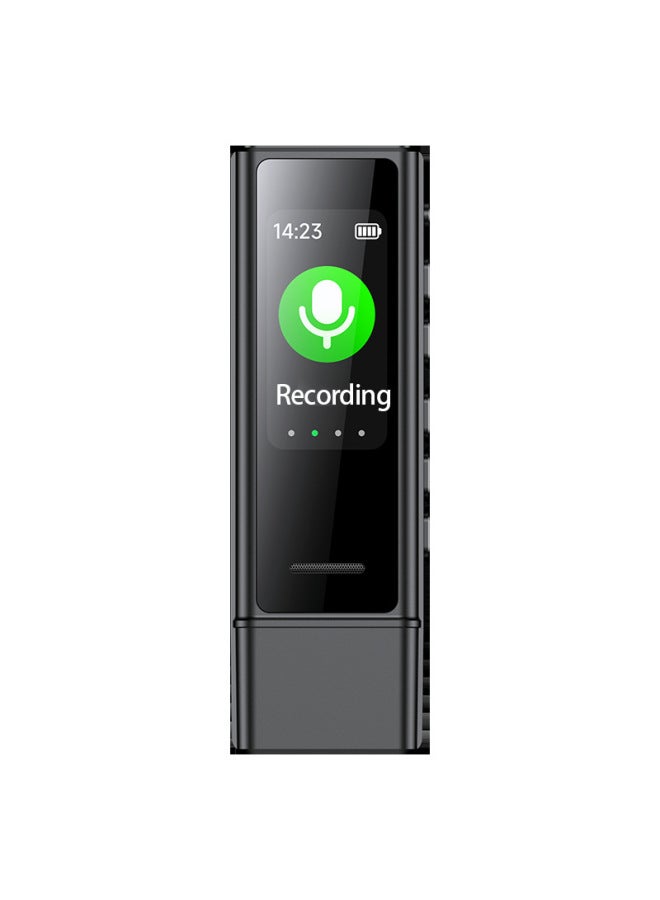 Generic U Disk Voice Recorder Recording Pen HD Noise Reduction Recording Walkman Player-Color:English Neutral B60 (1.47) Large Screen Version [30 Hours Of Battery Life]-Capacity:16G  - Image 1