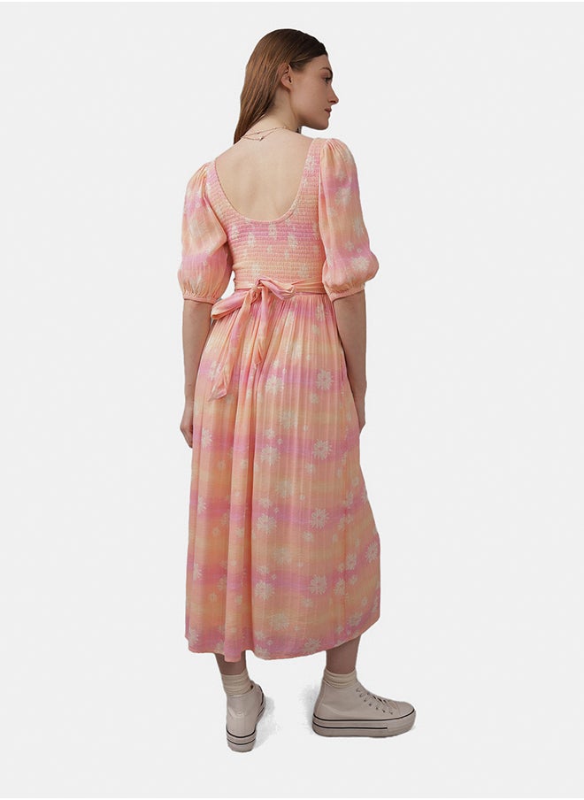 American Eagle Floral Smocked Midi Dress  - Image 2