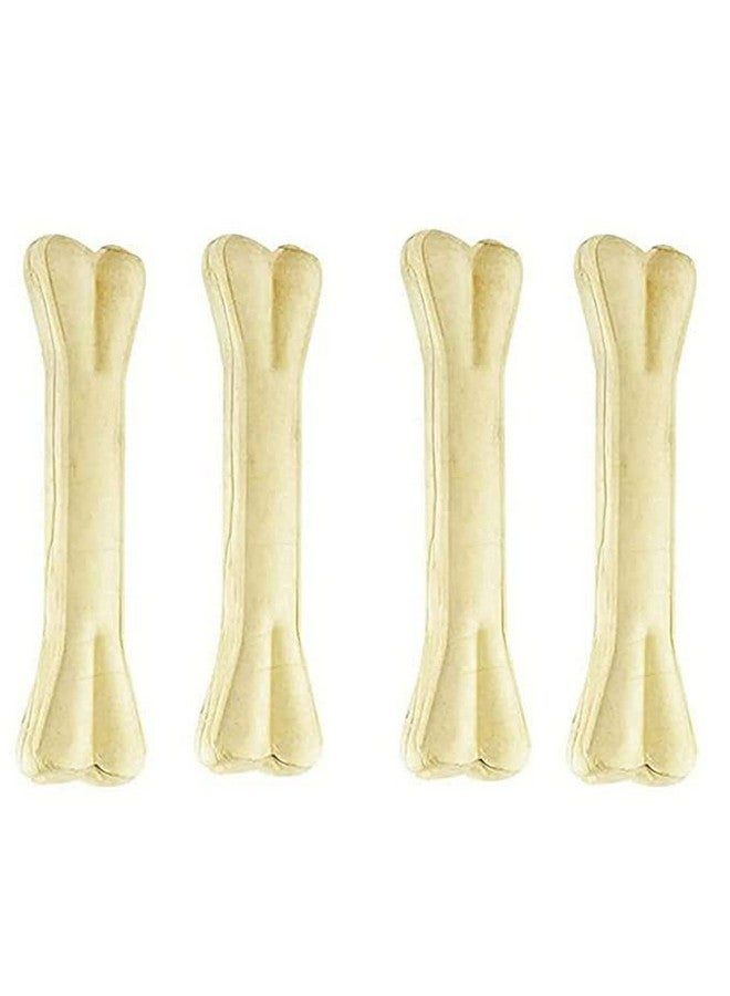 عظام مضغ كالسيوم مضغوطة فاخرة مقاس 10 بوصات من الجلد الخام - تجعل الأسنان واللثة صحية وتدوم طويلاً - (عبوة 2 كجم) - Image 2