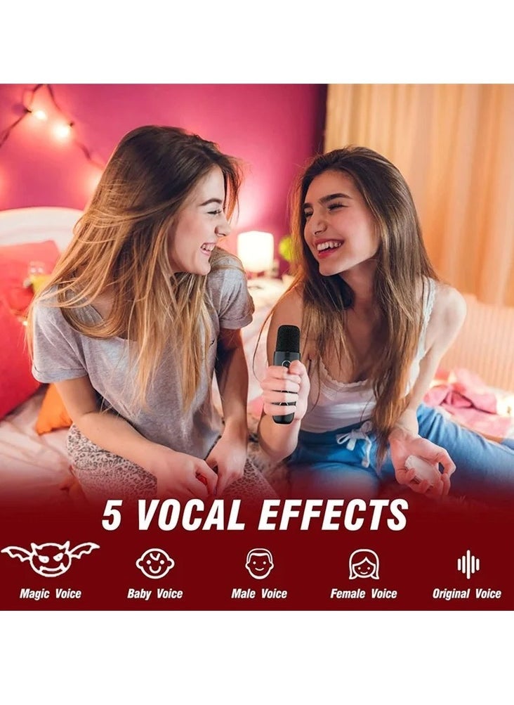 ELTRAZONE SD-508 Portable Bluetooth Speaker with Dual Wireless Microphones – Rechargeable Home & Outdoor Speaker System with Deep Bass, Echo Control, LED Lights, USB/TF Card Support – Karaoke & Party Speaker for Family Events, Picnics, and Gatherings  - Image 2