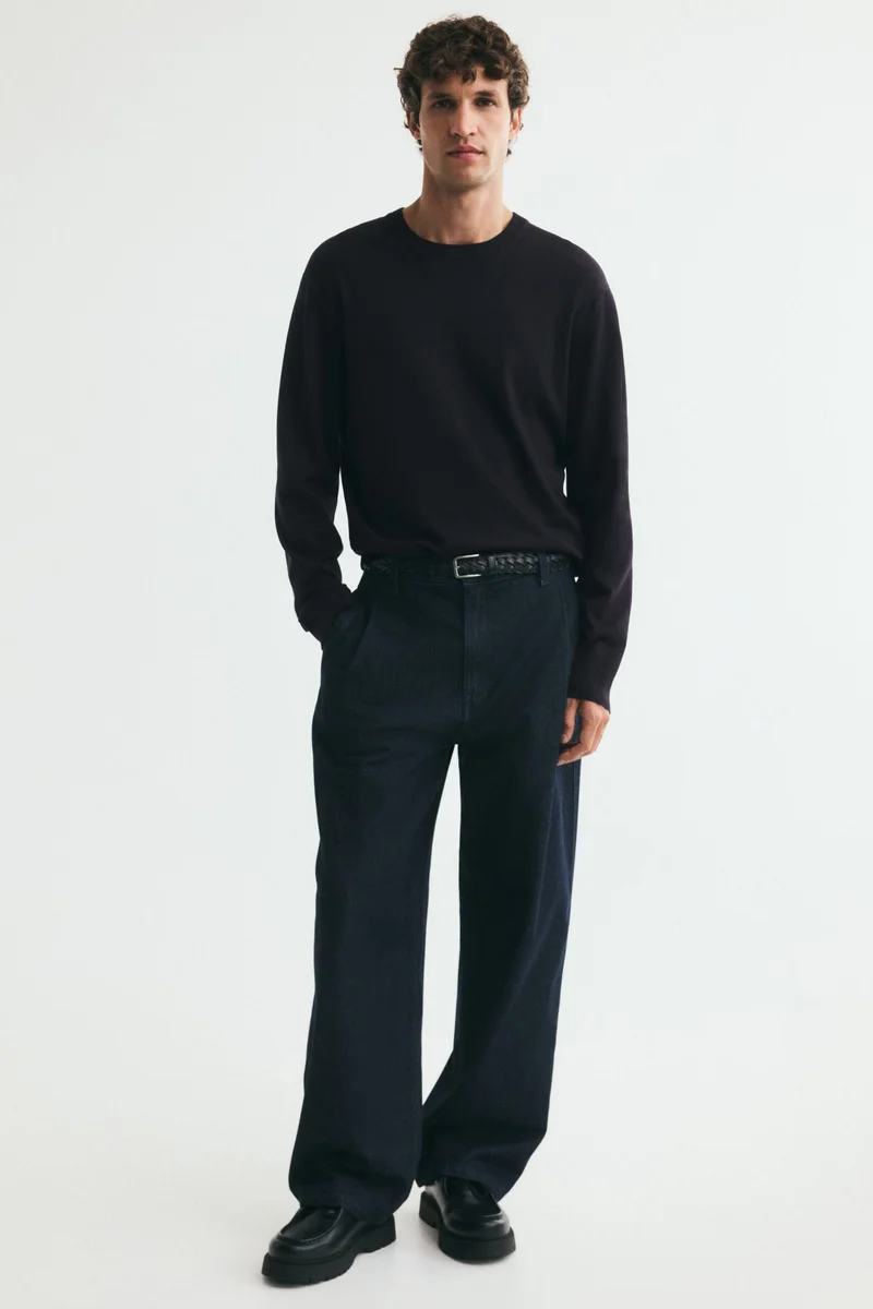 H&M Regular Fit Fine-knit jumper