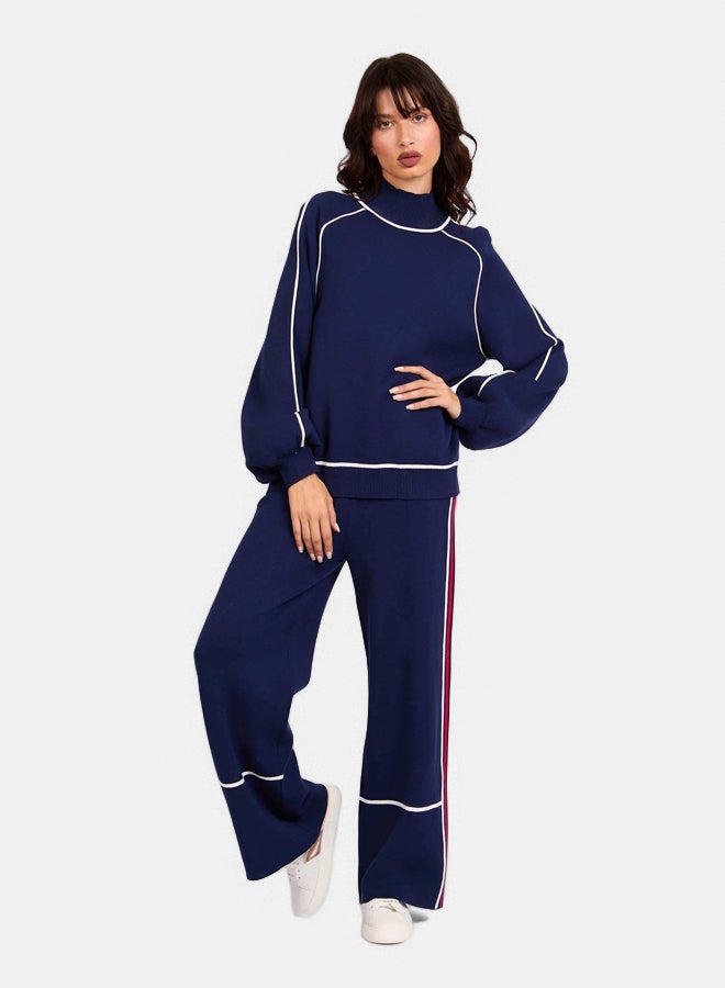 DALYDRESS Women Regular Fit Pullover - Blue 