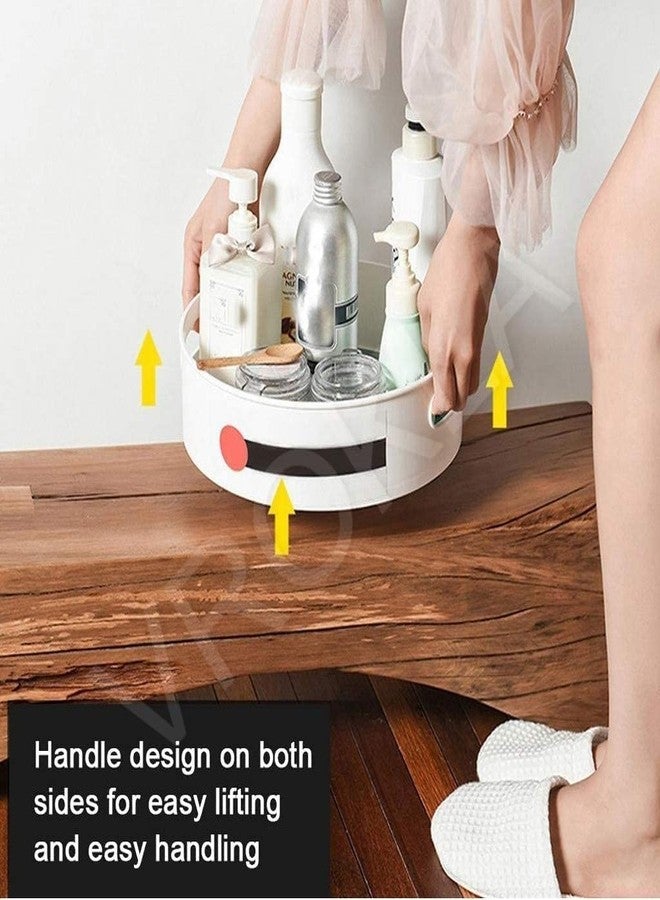 QUALIZA 360° Rotating Organizer Tray Multi- Function Rotating Tray/Kitchen Organizer/Cosmetics - Image 4