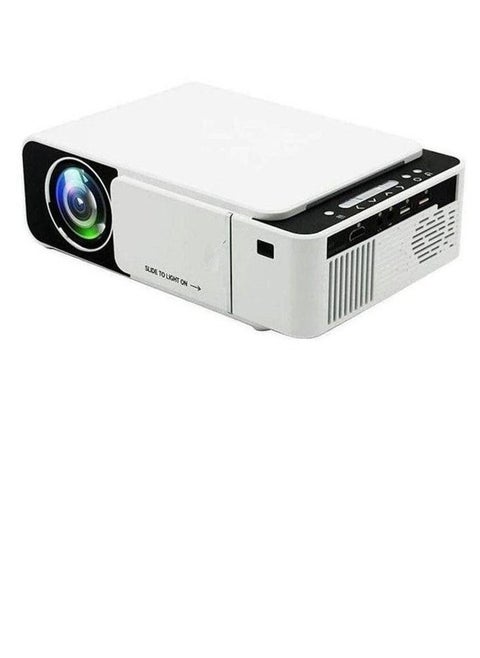 Borrego T5 Ultra Portable WIFI LED Mini Projector 2200 Lumens 30K Hours Multicolor