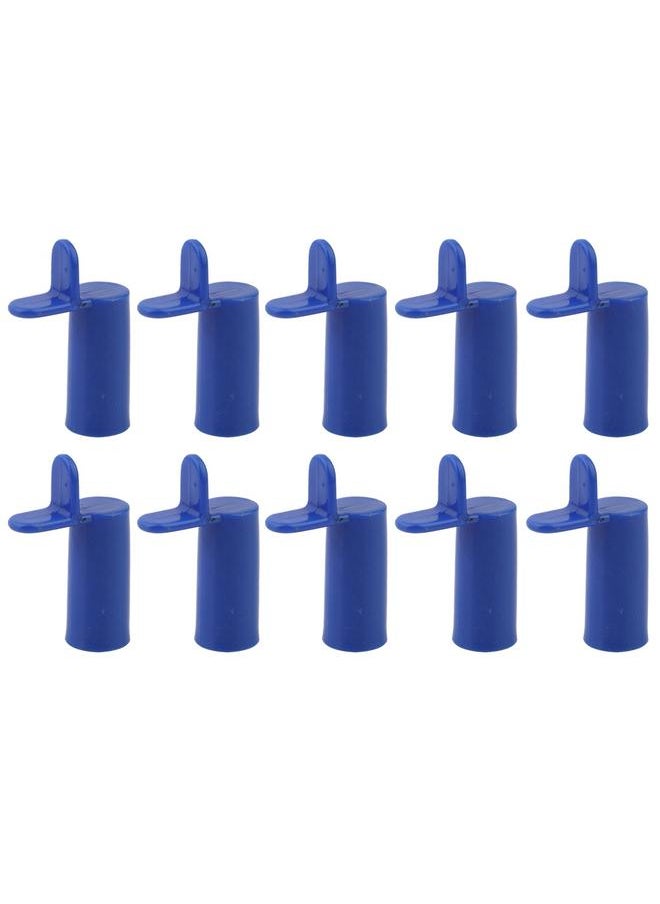 Thoraya 10 Pcs Snooker Billiards Cue Rack Bridge Head Rod Pool Cue Stick Frame Pole Rack(blue)  - Image 1