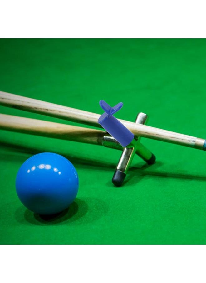 Thoraya 10 Pcs Snooker Billiards Cue Rack Bridge Head Rod Pool Cue Stick Frame Pole Rack(blue)  - Image 2