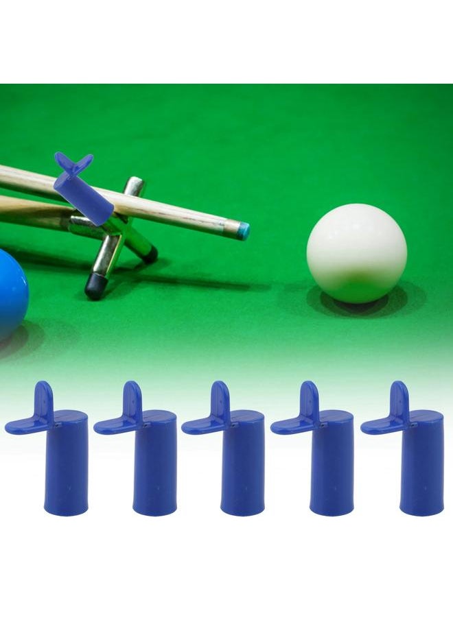 Thoraya 10 Pcs Snooker Billiards Cue Rack Bridge Head Rod Pool Cue Stick Frame Pole Rack(blue)  - Image 3