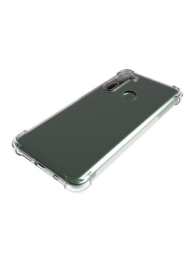 TEAM LUXURY - حافظة شفافة رقيقة من TPU السليكوني الناعم لهاتف HTC U20 - Image 1