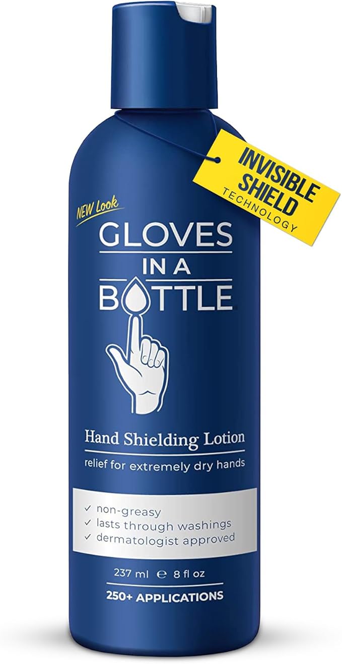 Gloves In A Bottle Shielding Lotion 8oz for Dry Cracked Skin - Image 1