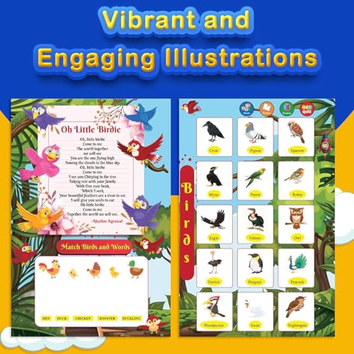 Kiddale 3-Pack Kids Book Set – 1 Intelligent, Musical Sensory Book For Kids(Trip To The Zoo) + 2 Non-Sound Board Books (Ripple In The Water, Music On The Farm), Multicolor - Image 4