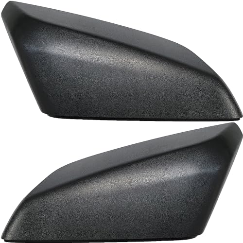 DIMEANI fit for Chevrolet Malibu Side Mirror Cover, fit for 2016 2017 2018 2019 2020 2021 2022 2023 2024 2025 Chevy Malibu Passenger Driver Side Matte Black 84026842 84026841 - Image 1