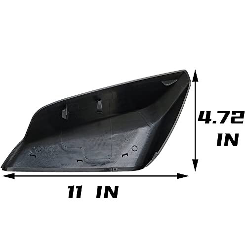DIMEANI fit for Chevrolet Malibu Side Mirror Cover, fit for 2016 2017 2018 2019 2020 2021 2022 2023 2024 2025 Chevy Malibu Passenger Driver Side Matte Black 84026842 84026841 - Image 5