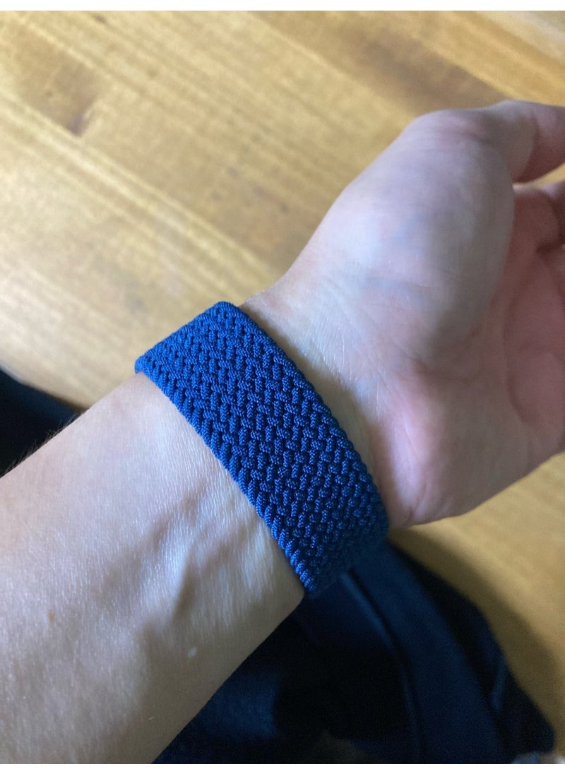 Cool Cold - Apple Watch 42/44/45/49 mm Series 6 7 8 Se Compatible Flexible Braided Band - Image 1
