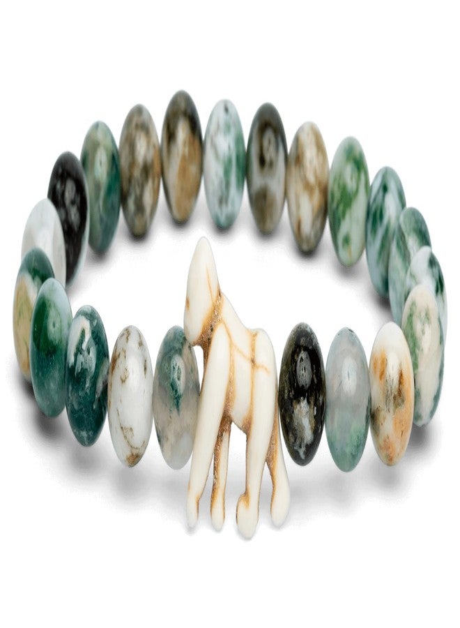 Fahlo Gorilla Tracking Bracelet – Track a Real Gorilla’s Journey – Supports Wildlife Conservation – Elastic, One Size Fits Most – on Interactive Mobile App Map – Unisex Conservation Gift (Rainforest Green) - Image 1