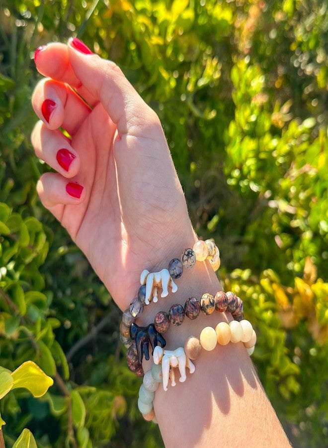 Fahlo Gorilla Tracking Bracelet – Track a Real Gorilla’s Journey – Supports Wildlife Conservation – Elastic, One Size Fits Most – on Interactive Mobile App Map – Unisex Conservation Gift (Rainforest Green) - Image 2