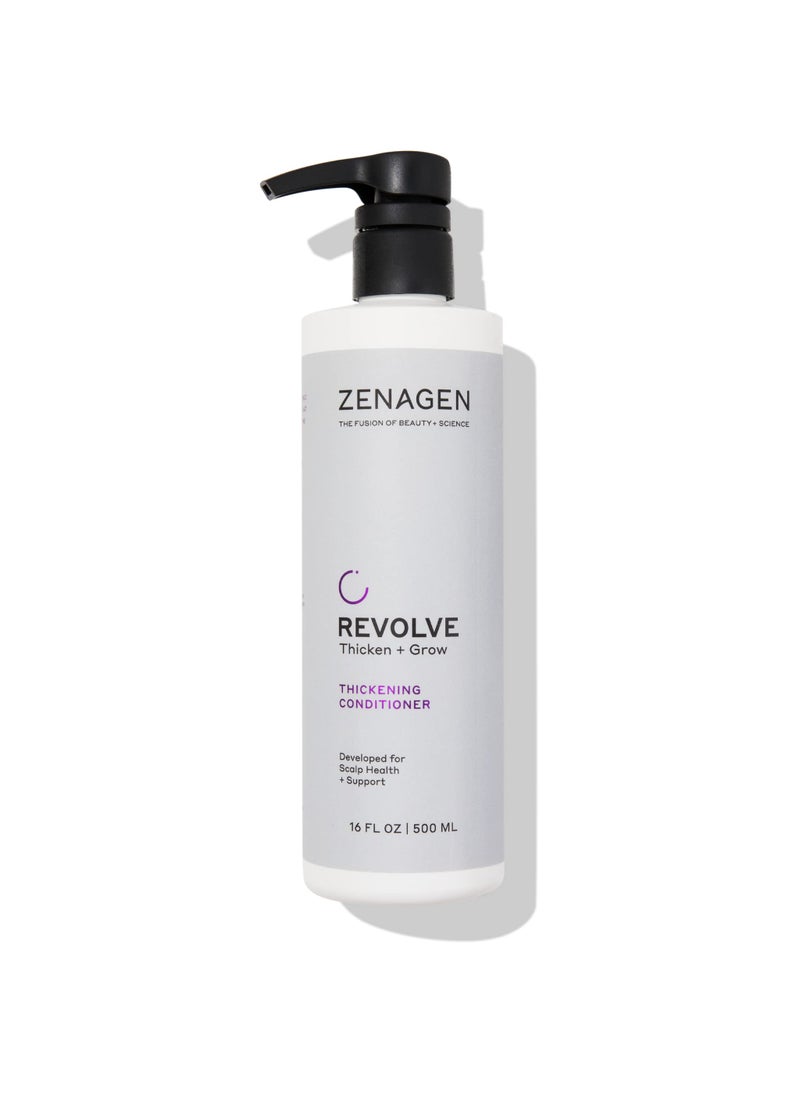 Zenagen Zenagen Revolve Conditioner (Unisex) | Supports Scalp Health & Appearance of Fuller, Healthier Hair, Developed for Fine & Visibly Thinning Hair, Plant-Based, Color-Safe, Vegan, For All Hair Types 