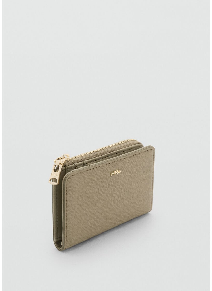 MANGO Safiano Effect Flap Wallet  - Image 2
