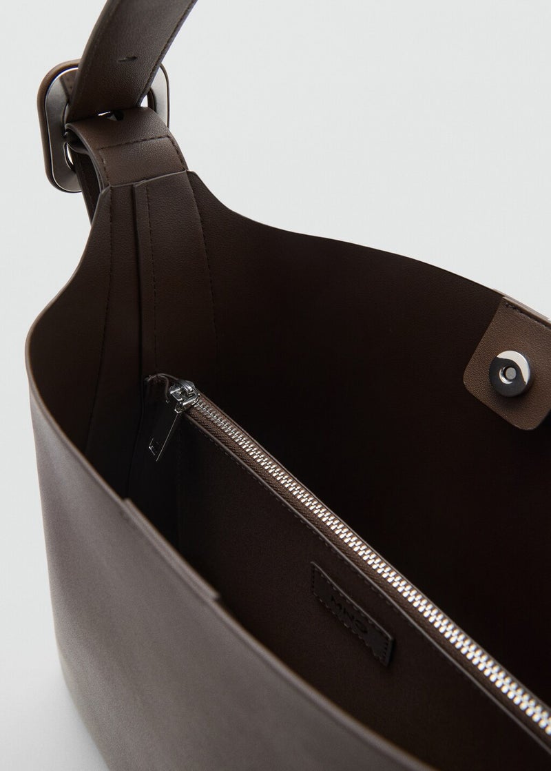MANGO Buckle Bucket Bag  - Image 4