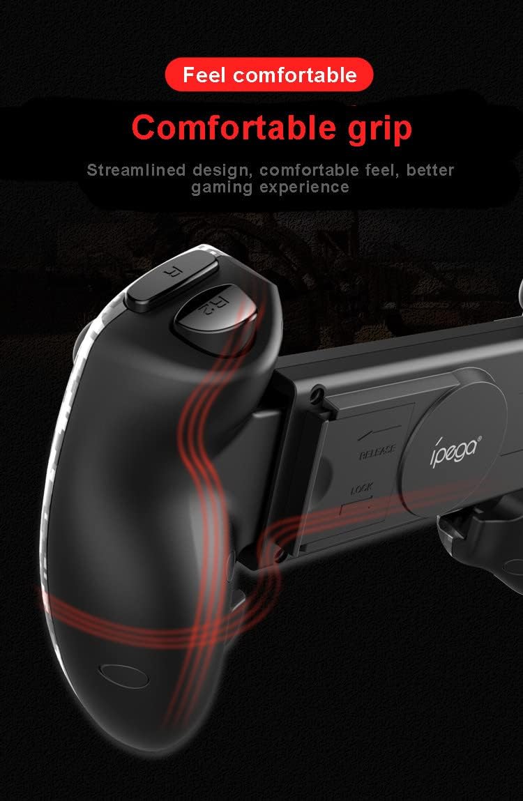 Ipega -PG-9083A Game joystick MFI Wireless 5.0 Smart PUBG Mobile Game Controller Retractable for iOS(13.0 above system)/Android(6.0 above system) Mobile Smartphone Tablet/PC /PS3 - Image 5