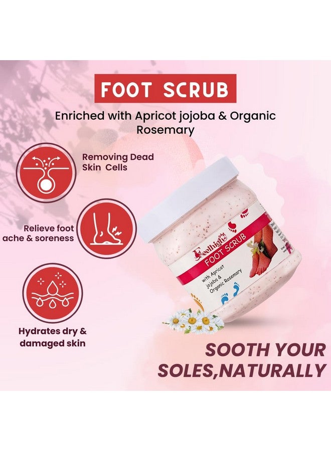 FEELHIGH Combo Fruit Face Cream 500ml with Natural Fruit Extract and Foot Scrub 500ml Pack of 2 for Men and Women - Image 2