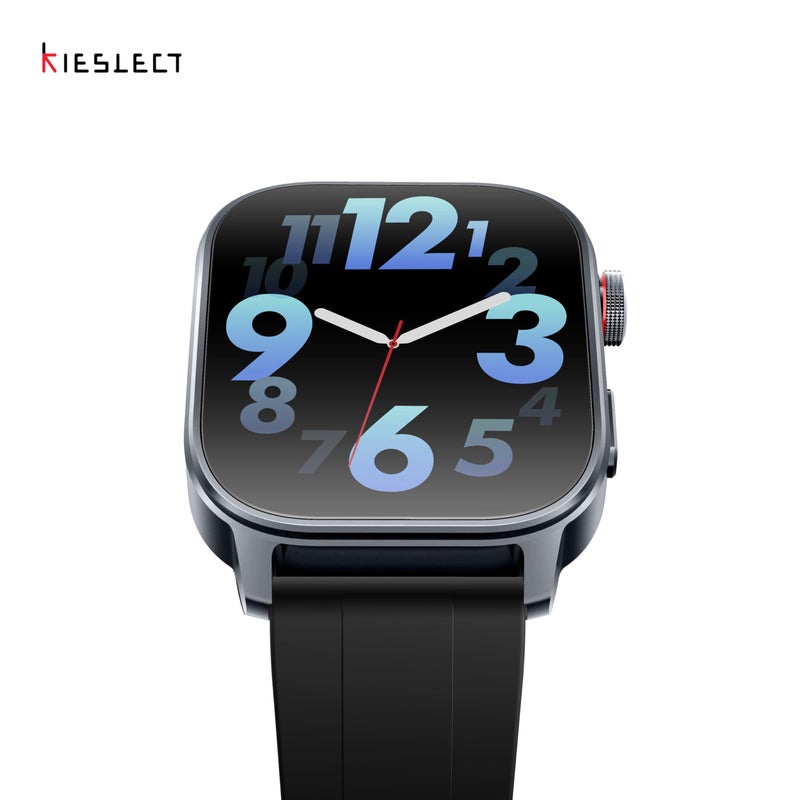 KIESLECT KS3 Smart Watch AMOLED Display Bluetooth Calling Fitness Tracker Heart Rate Sleep Monitoring Customizable Watch Faces Black - Image 2