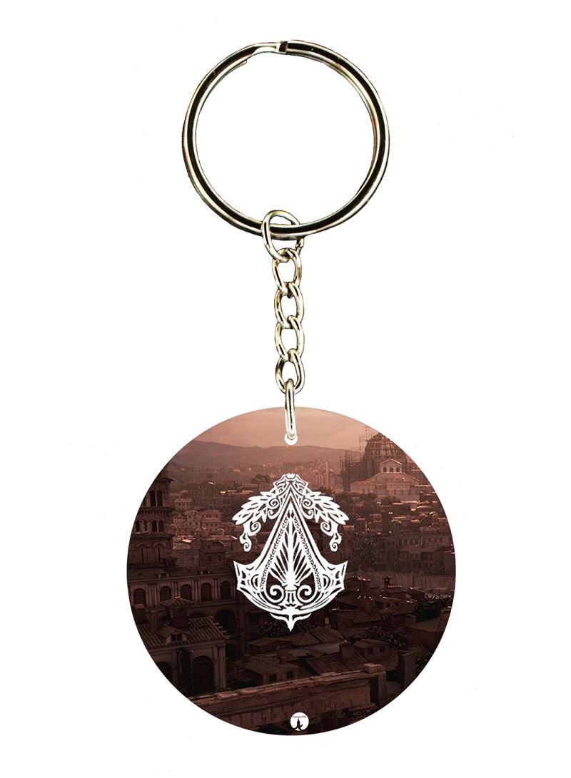 Assassins Creed Printed Keychain